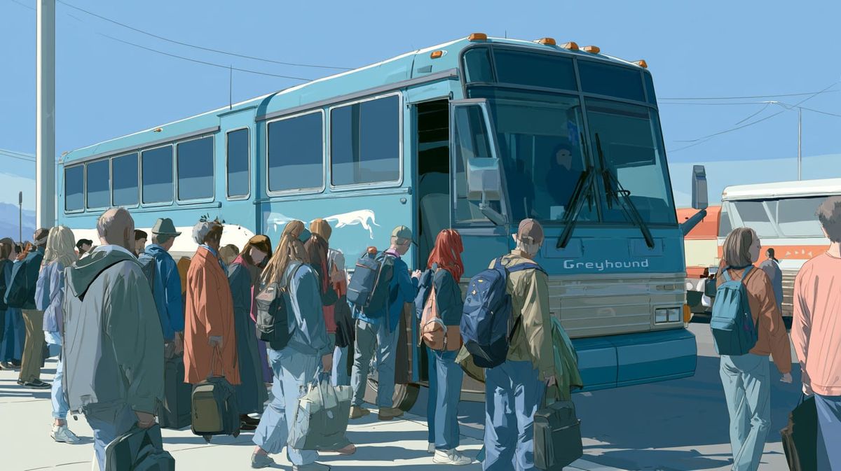Airfares refuse to follow jet fuel down — and budget flyers head for the bus