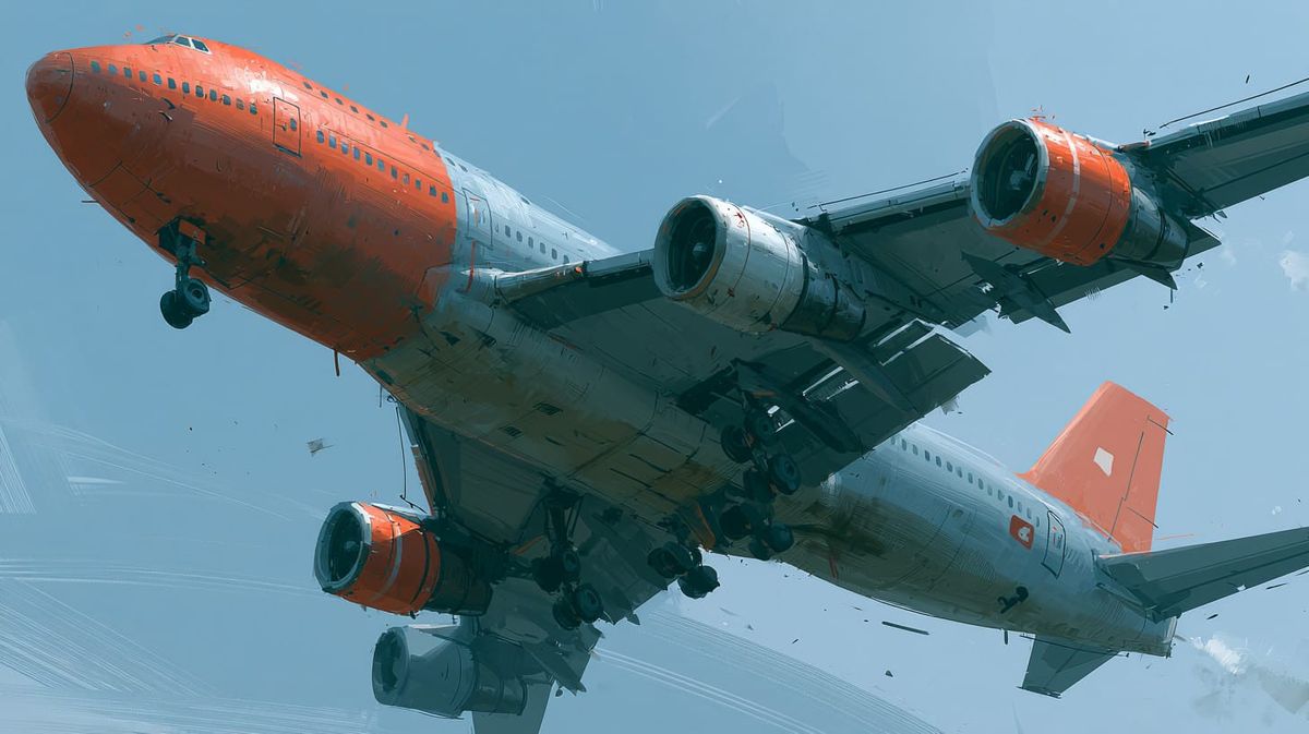 image of an airliner in flight