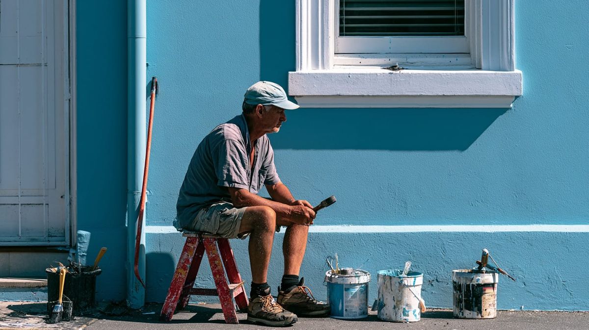 image of a handyman at work