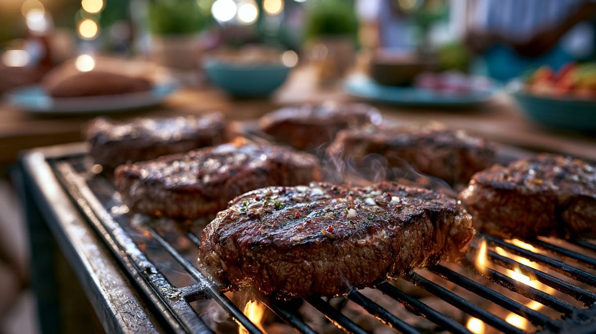 Beef stays red-hot for the cookout