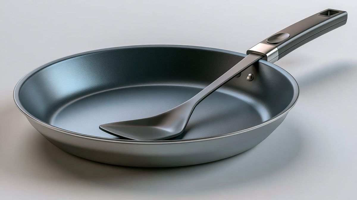 image of a teflon skillet