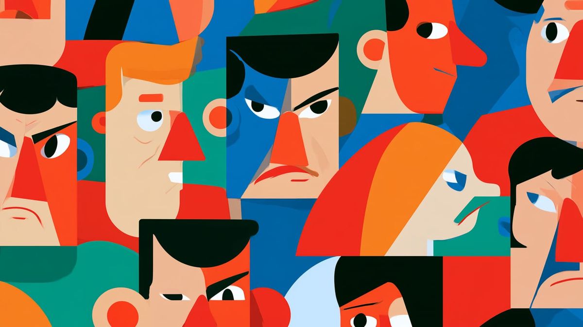 image of angry consumers