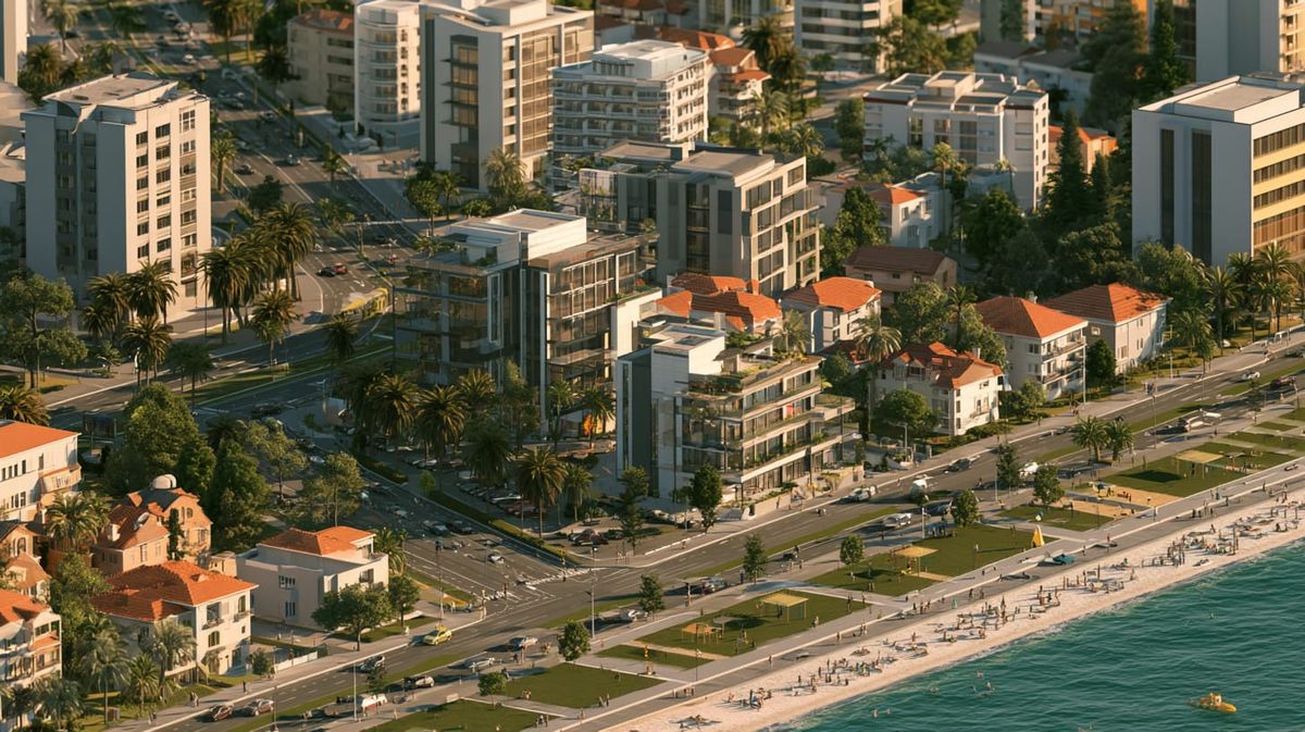 image of a seafront condo project