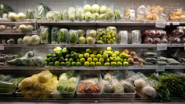 Too much plastic-wrapped produce, report finds