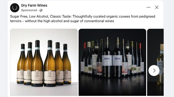 Dry Farm Wine says it's sugar-free. Is that possible?