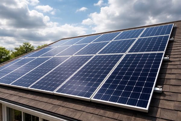 Solar panels: they're bright shiny objects but they throw off a lot of glare