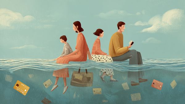 Debt distress spreading to wealthier Americans