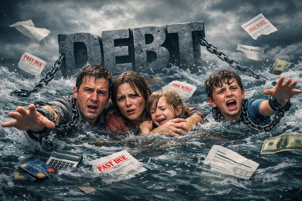 Consumers skinned by predatory loans and drowning in harsh debt collection practices