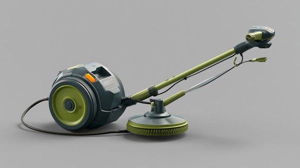 image of a lawn trimmer