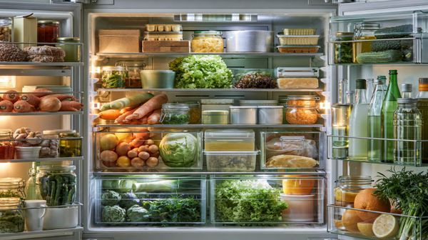 image or stuffed refrigerator