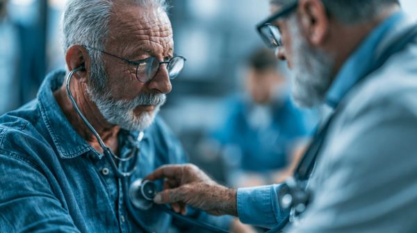 image of an elderly patient
