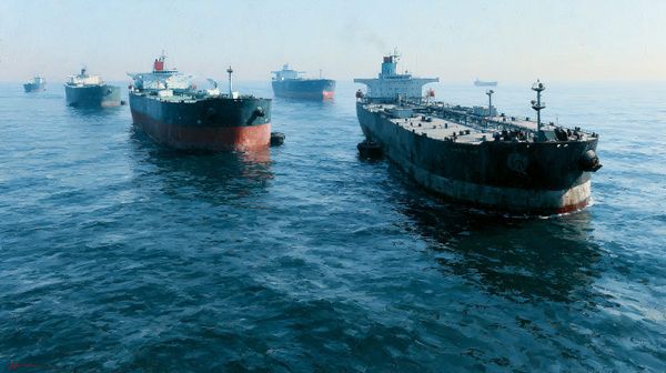 image of oil tankers 