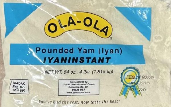 image of recalled yam