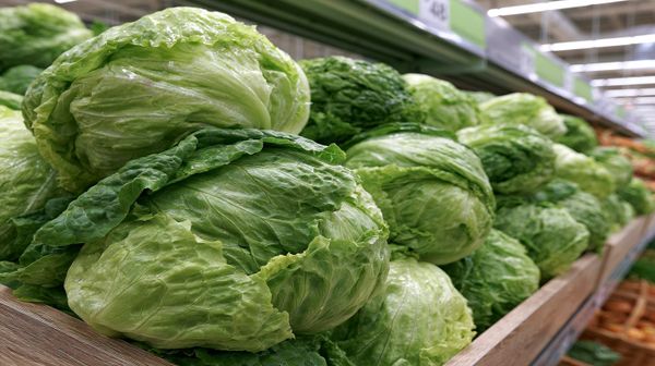 image of heads of lettuce