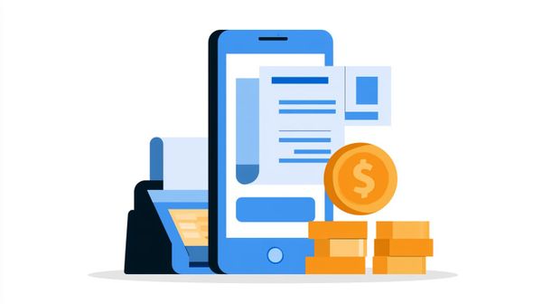 image showing a bill payment screen 