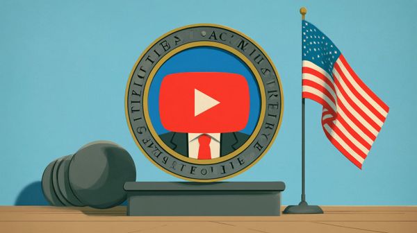image illustrates FTC probe of YouTube