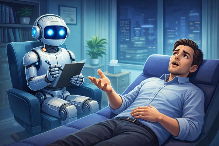 Chatbots crowding out psychiatrists