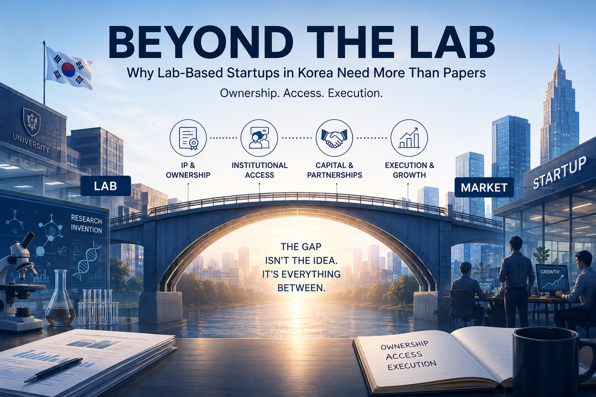 Who Owns the Lab Technology? Korea’s Missing Bridge to Startups