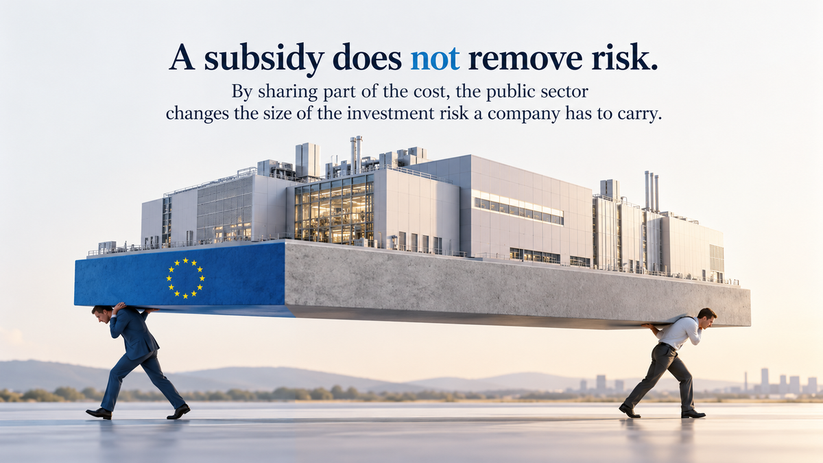 Subsidy: Where It Fits
