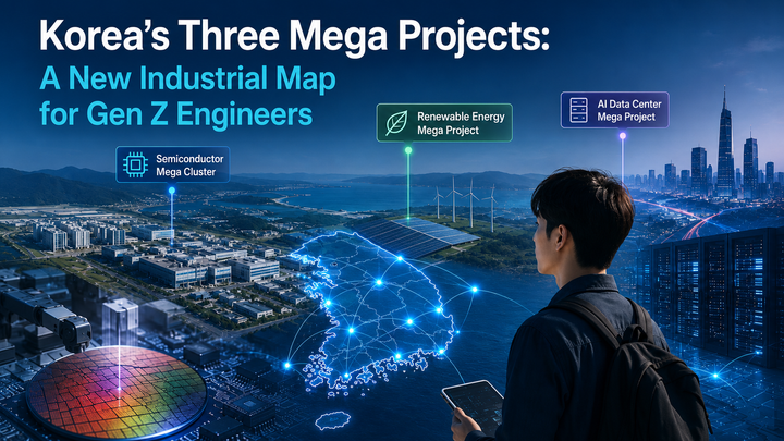 Korea’s Three Mega Projects: A New Industrial Map for Gen Z Engineers