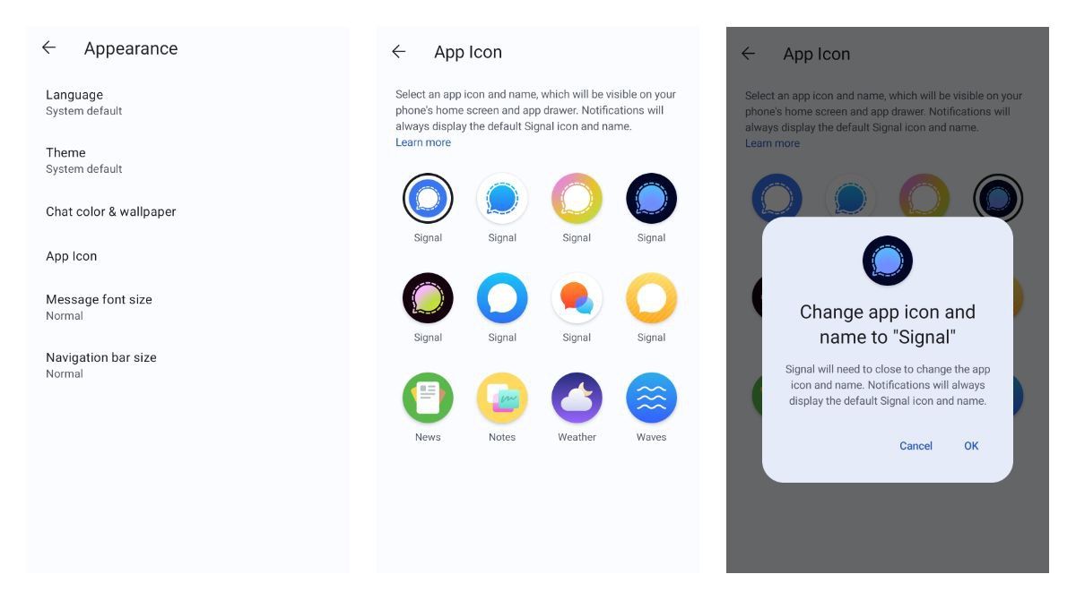 versa 3 signal app notifications - Ilustrasi 2