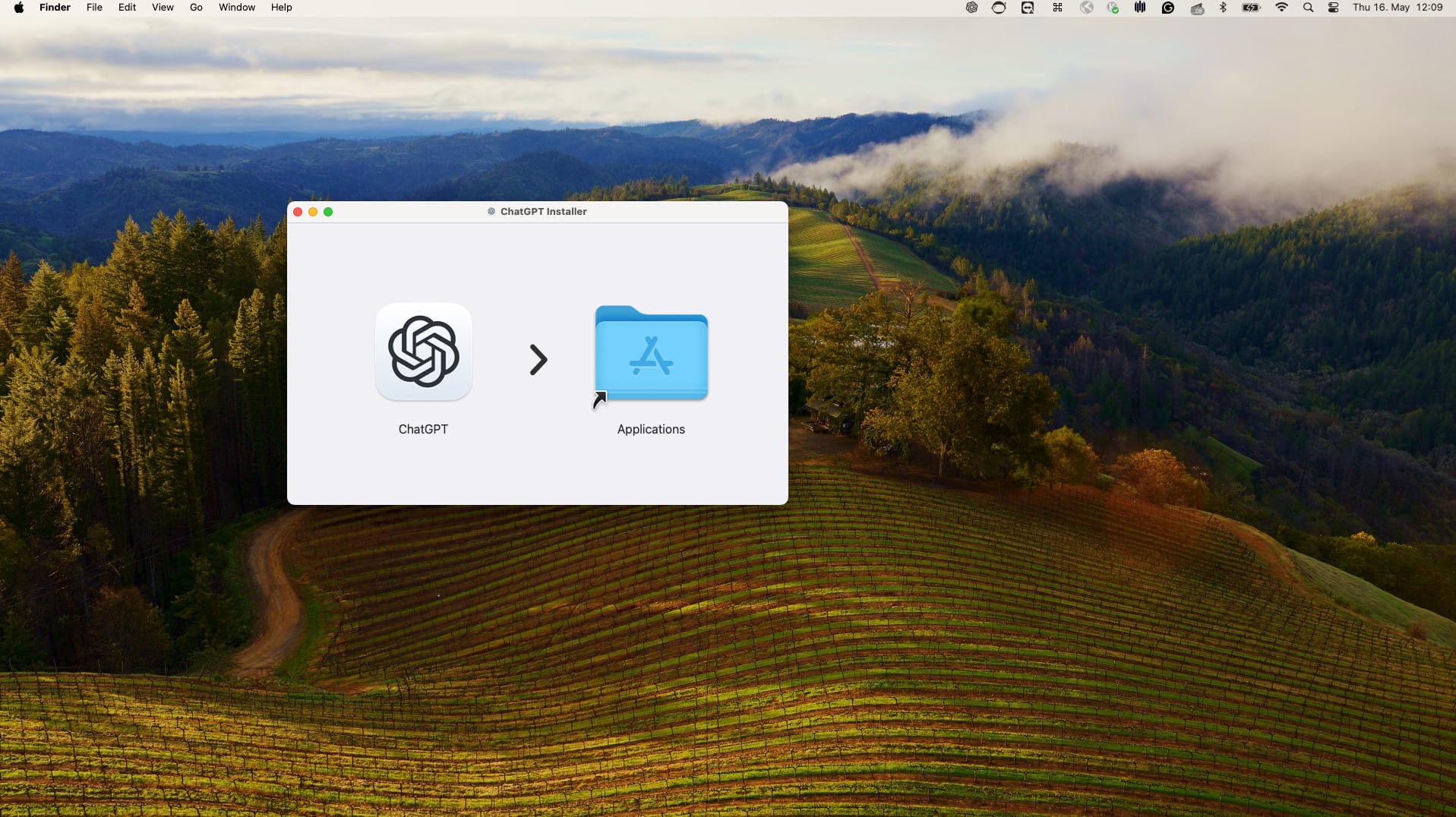Installing ChatGPT for MacOS