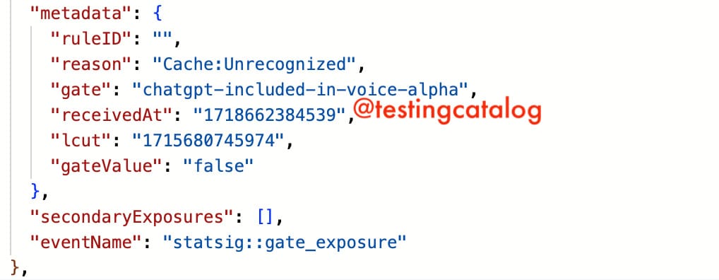 Voice Alpha testing evidence