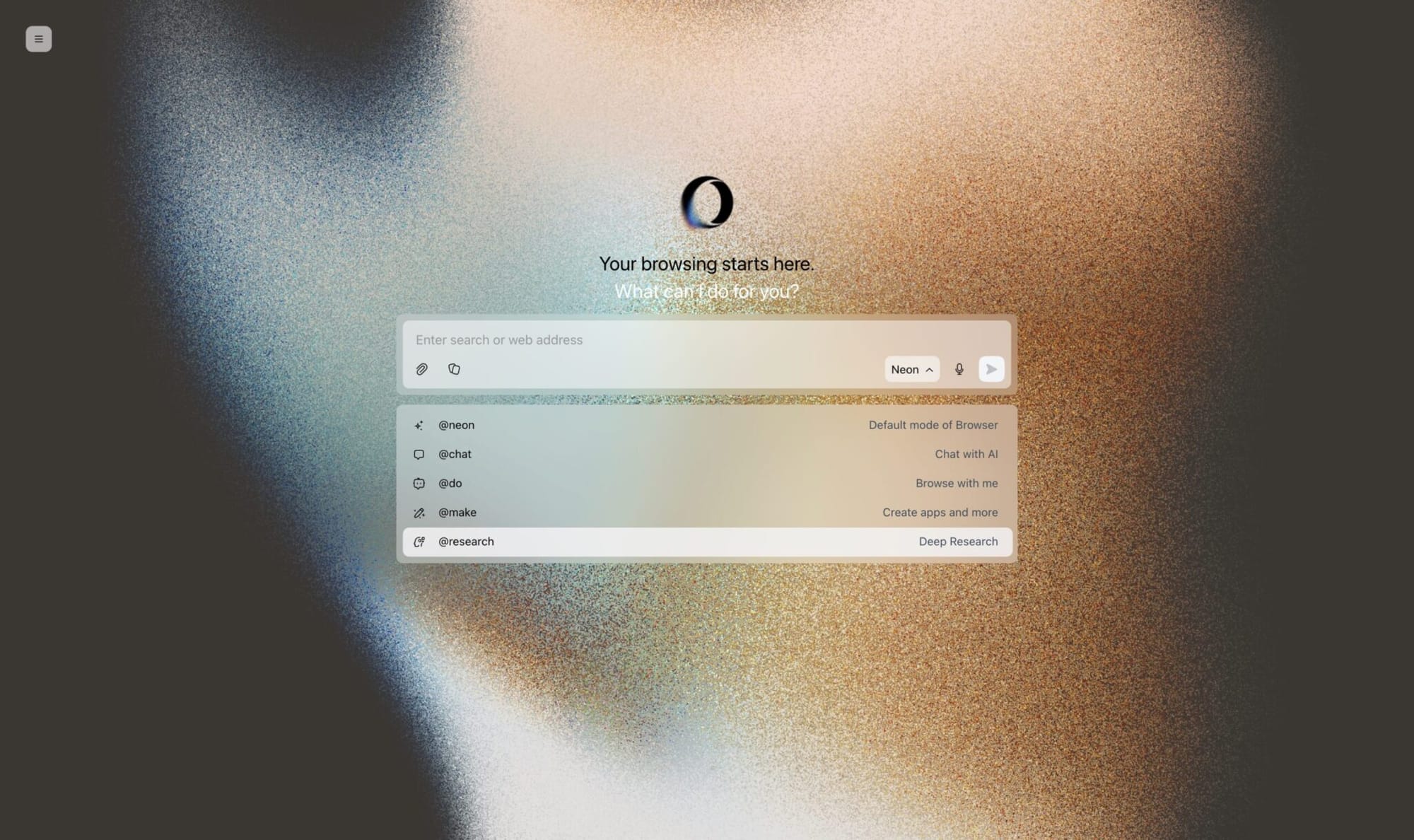 Opera launches deep research agent for Opera Neon founders