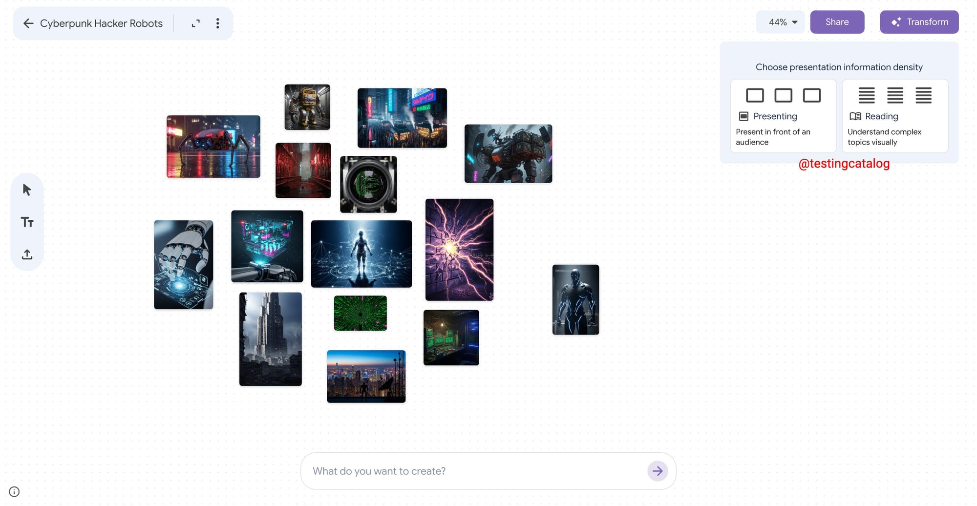 Google test annotation and background removal on Mixboard