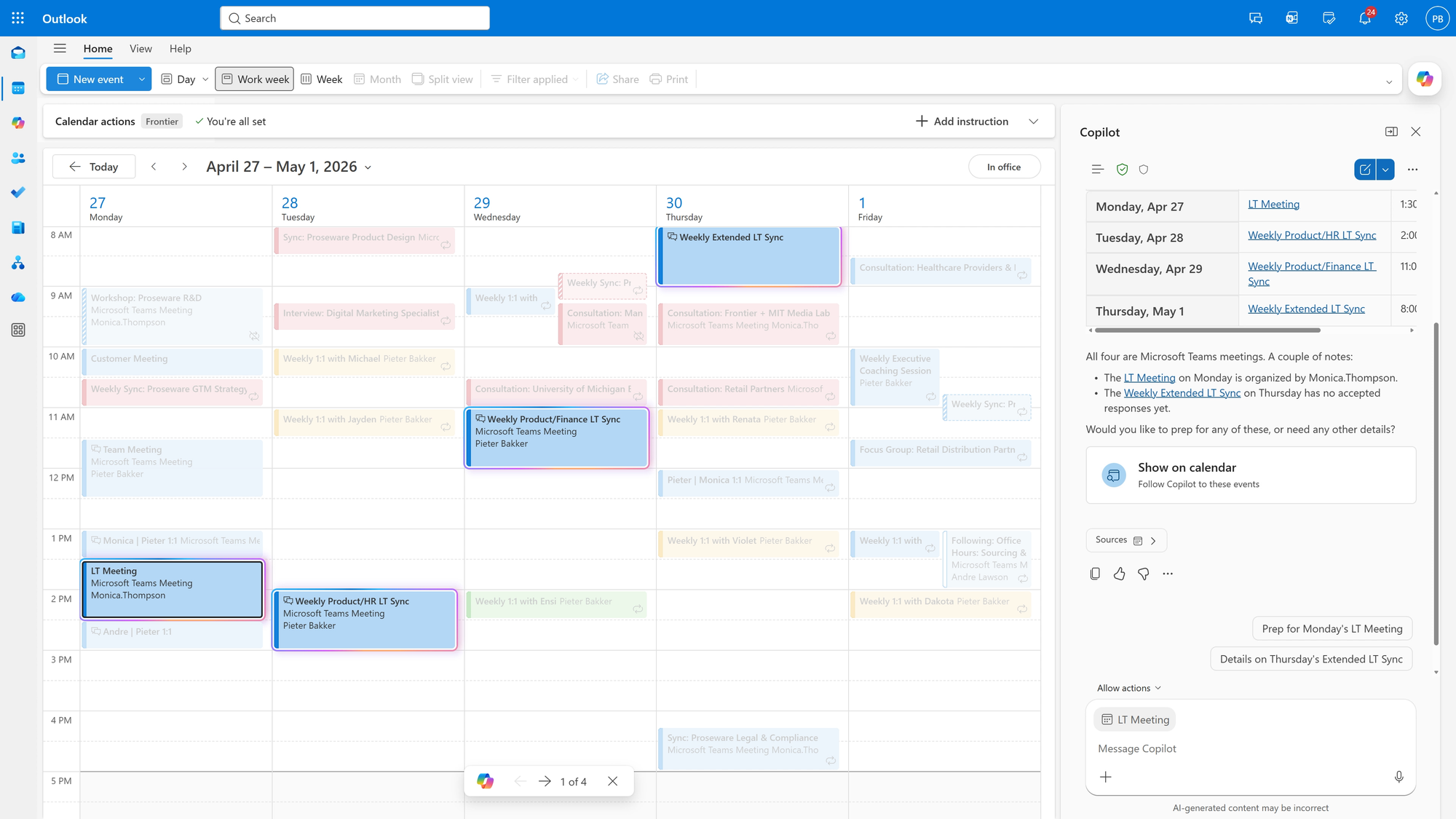 Copilot Boosts Outlook Inbox and Calendar AI