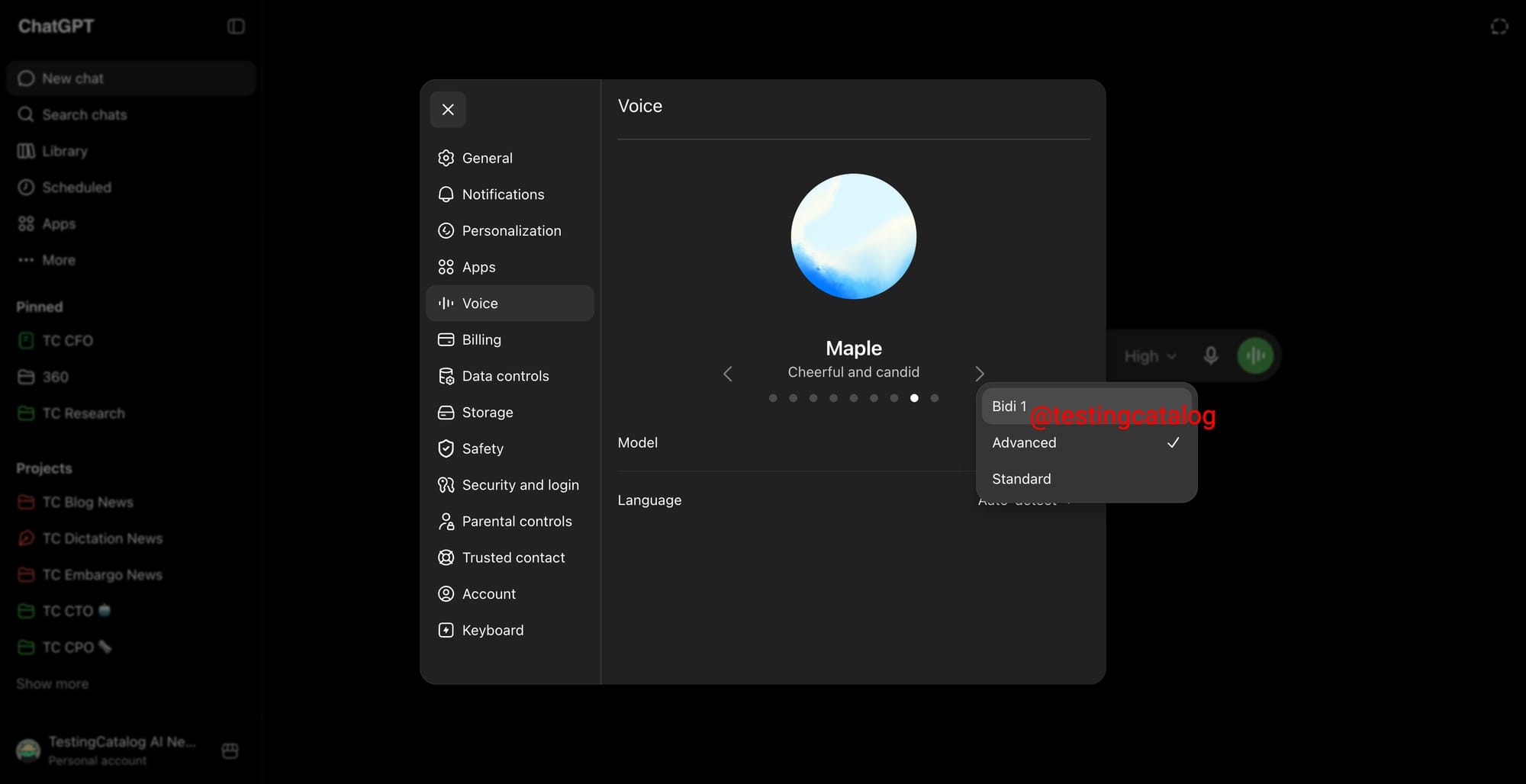OpenAI 為 ChatGPT 推出雙向語音模式