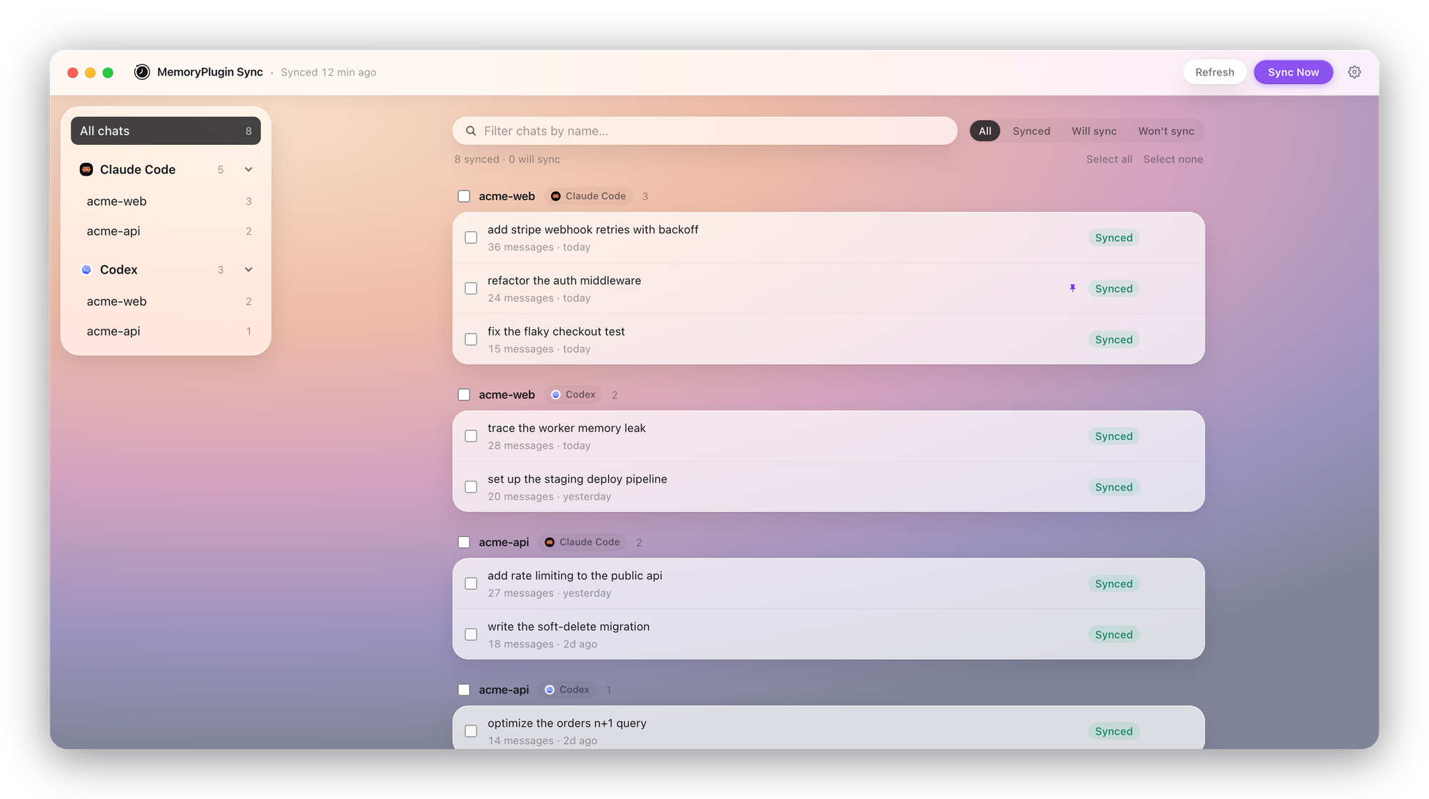 MemoryPlugin