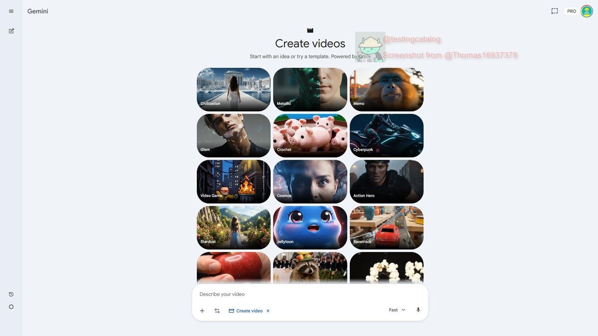 Google is testing new Omni model for video generation (2 minute read)