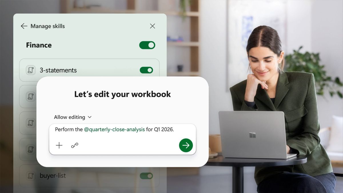 Microsoft adds Copilot finance tools to Excel for M365 users