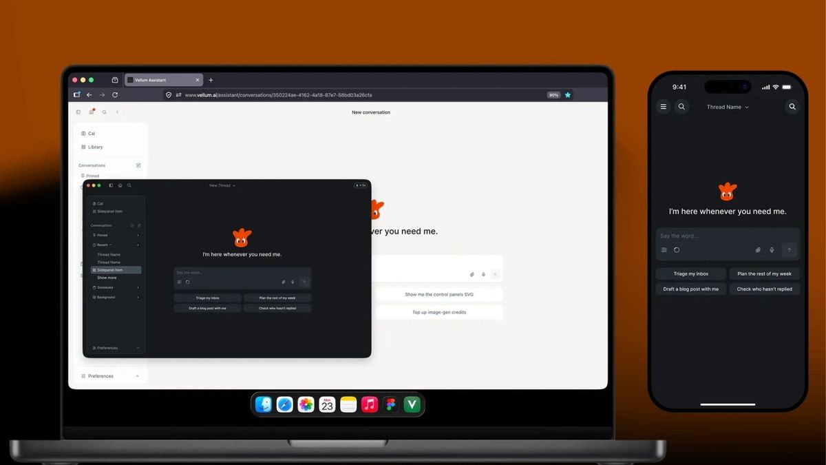 Vellum Mobile 在 iOS 新增語音與 Mac 控制