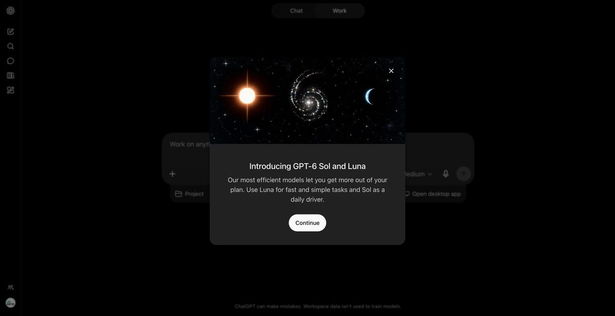 OpenAI launches faster, cheaper GPT-6 Sol and Luna