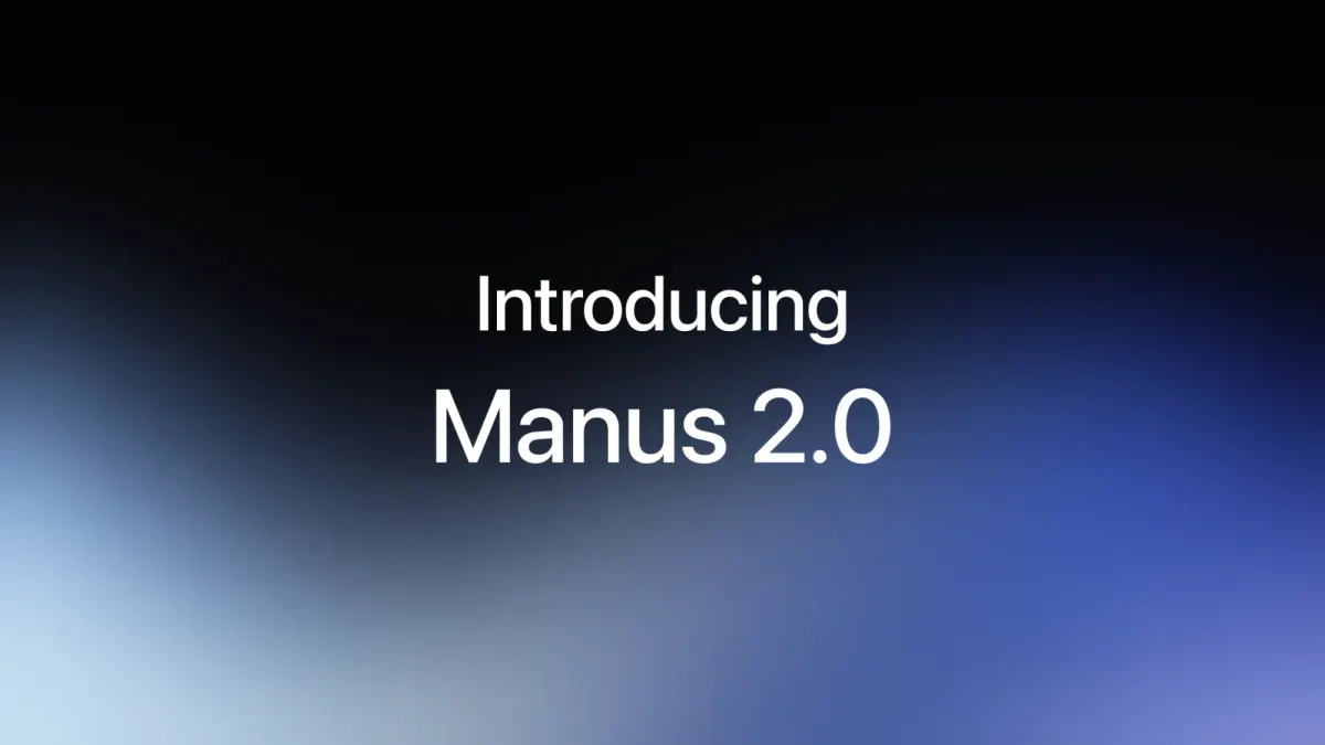 Manus 2.0 launches with Studio, Cloud Computer and Cue