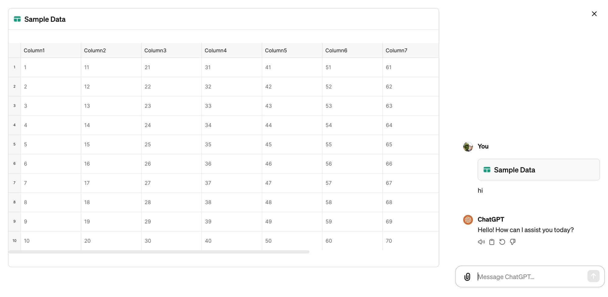 ChatGPT is developing advanced ways to work with data