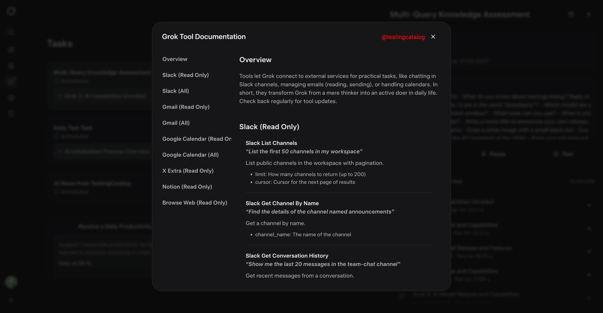 What we know so far: xAI is about to introduce new connectors, including Notion, Slack, Gmail and Google Calendar to Grok. According to the