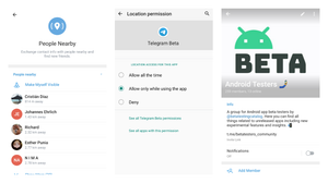 Telegram 5.15 rolling out with a profile section redesign, People Nearby 2.0, and more