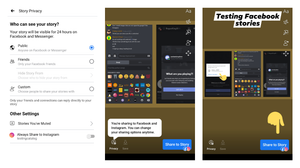 Facebook rolled out an option to always share stories on Instagram to more users