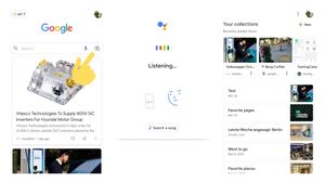Google app for Android pushed its new designs of Lenses icon, Voice Search view, and more