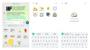 WhatsApp released sticker search functionality to everyone