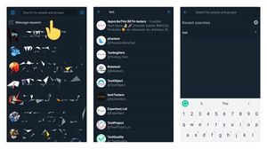 Twitter released a search feature in DMs to everyone on Android