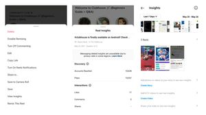 Instagram is rolling out Reels insights to everyone on Android