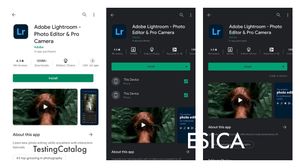 Google Play is testing a new Install button where you can select the device as on the web version
