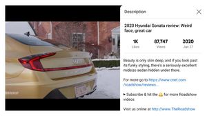 YouTube now can show video descriptions in the landscape mode if you have it opened