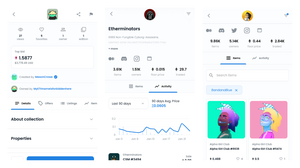 Opensea got NFT page redesign and the ability to search by properties on Android