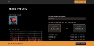 an.app released by Bitcoin bandits to convert Solana NFTs into Bitcoin ordinals