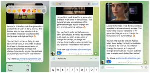 [Update: Also on Android] Telegram turns reactions into tags in saved messages on iOS